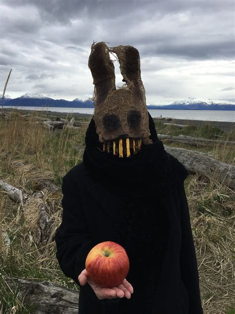 creepy bunny costume